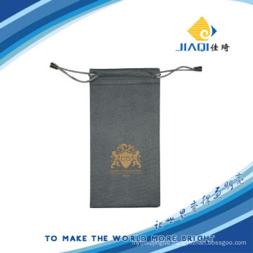 bronzing brand microfiber pouch bag